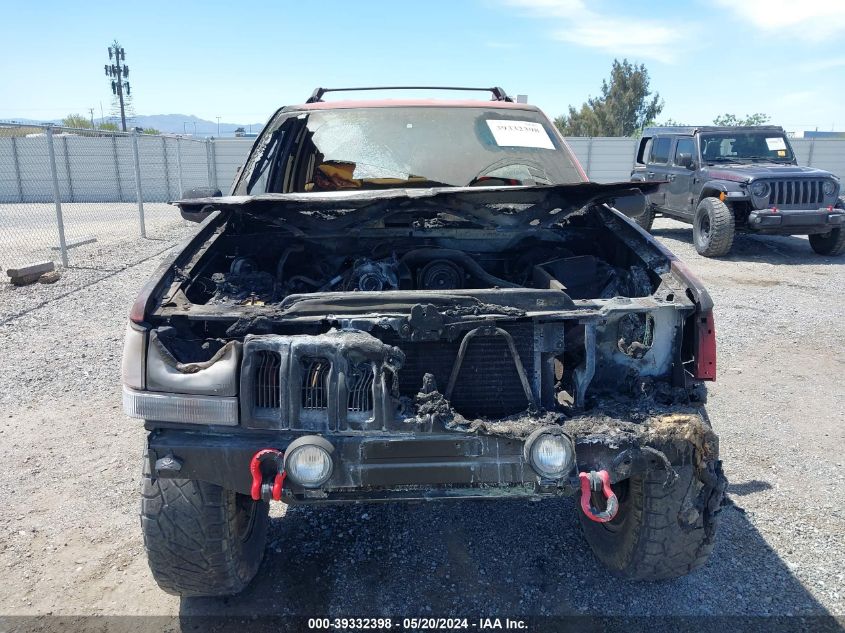 1993 Jeep Grand Cherokee Limited VIN: 1J4GZ78Y2PC607866 Lot: 39332398