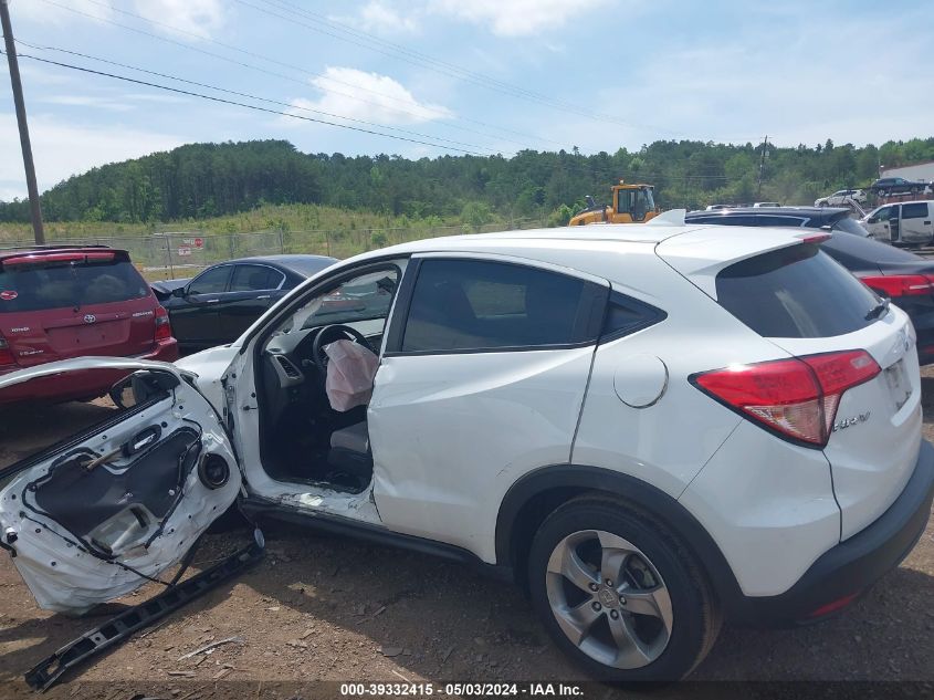 2018 Honda Hr-V Lx VIN: 3CZRU5H39JM722793 Lot: 39332415