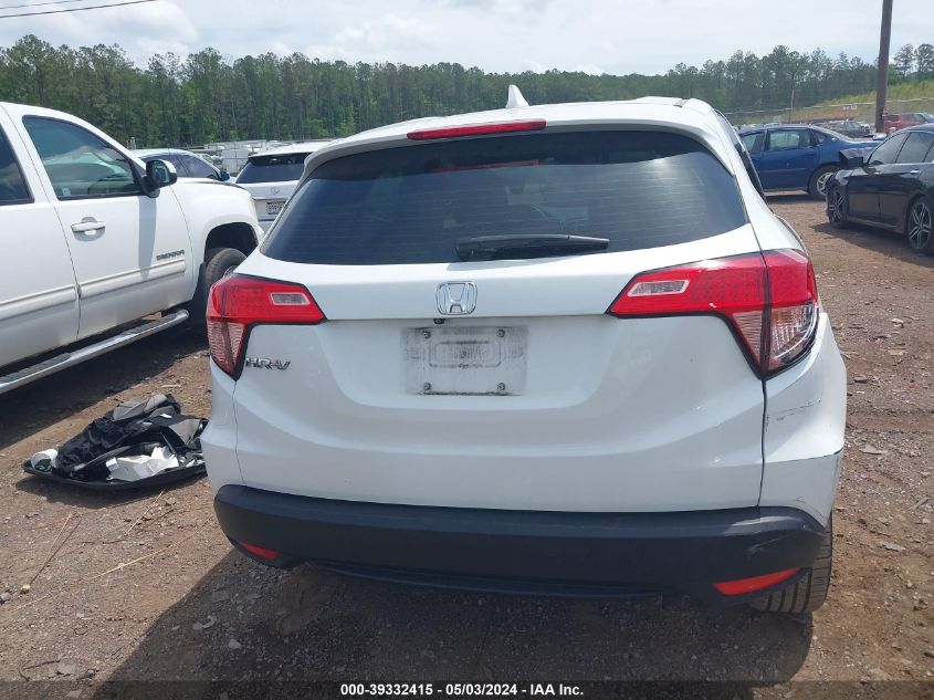 2018 Honda Hr-V Lx VIN: 3CZRU5H39JM722793 Lot: 39332415