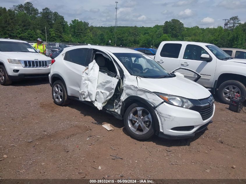 2018 Honda Hr-V Lx VIN: 3CZRU5H39JM722793 Lot: 39332415