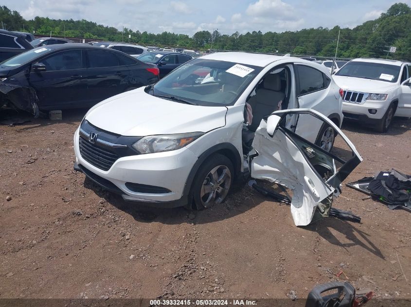 2018 Honda Hr-V Lx VIN: 3CZRU5H39JM722793 Lot: 39332415