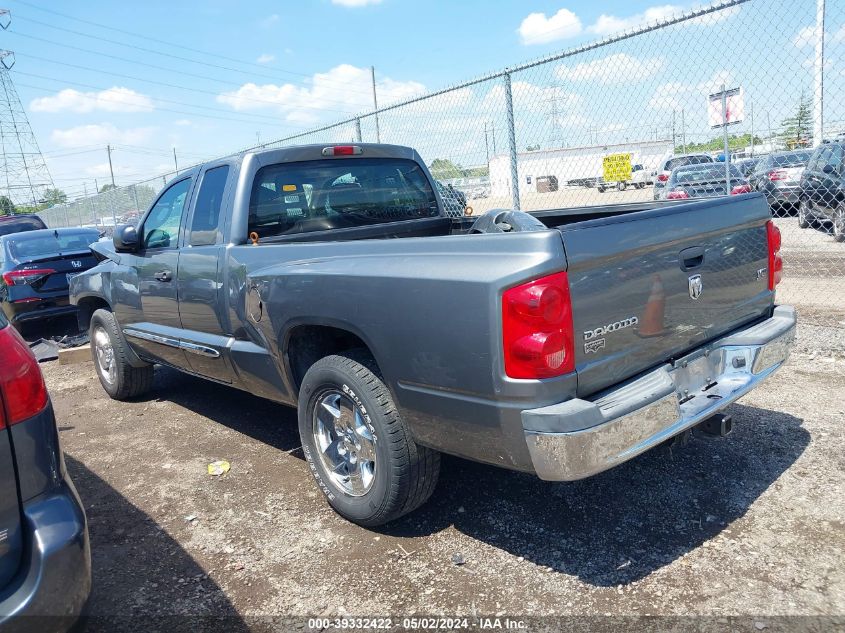 2005 Dodge Dakota Laramie VIN: 1D7HE52N95S145274 Lot: 39332422