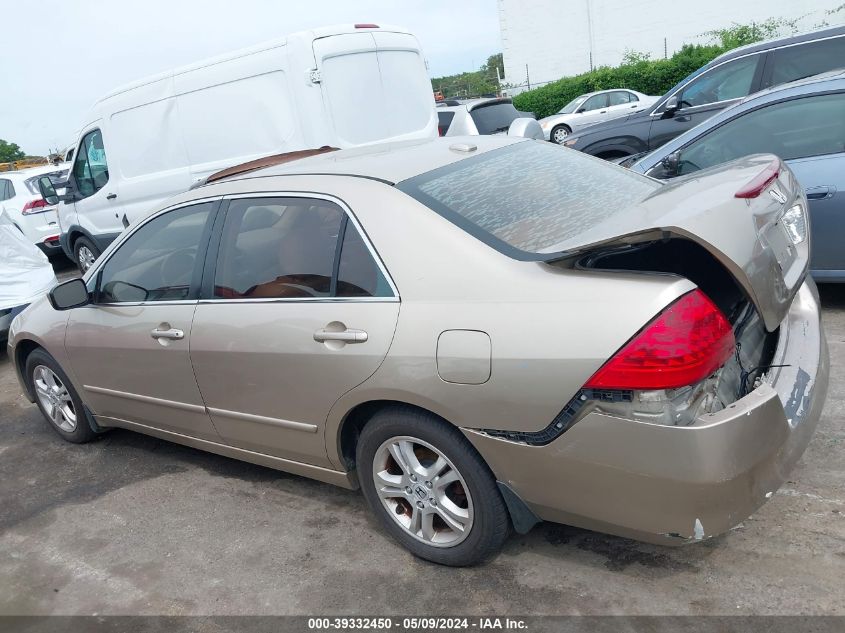 2006 Honda Accord 2.4 Ex VIN: 1HGCM56806A168639 Lot: 39332450