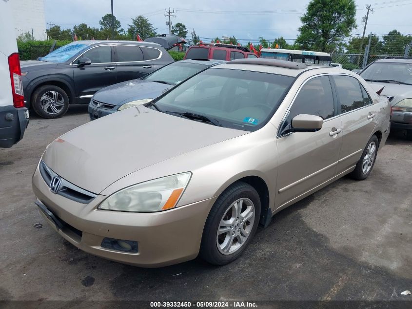 2006 Honda Accord 2.4 Ex VIN: 1HGCM56806A168639 Lot: 39332450