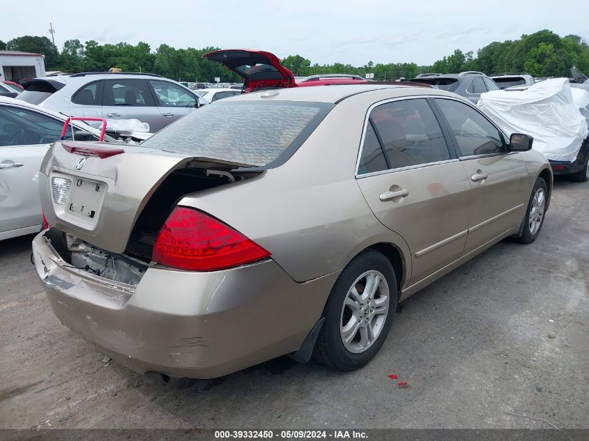 2006 Honda Accord 2.4 Ex VIN: 1HGCM56806A168639 Lot: 39332450