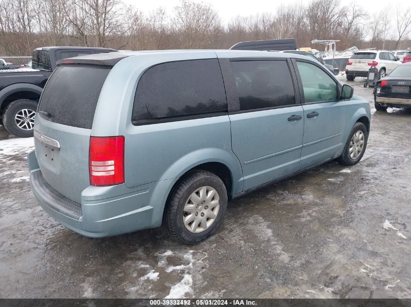 2008 Chrysler Town & Country Lx VIN: 2A8HR44H48R606797 Lot: 39332492