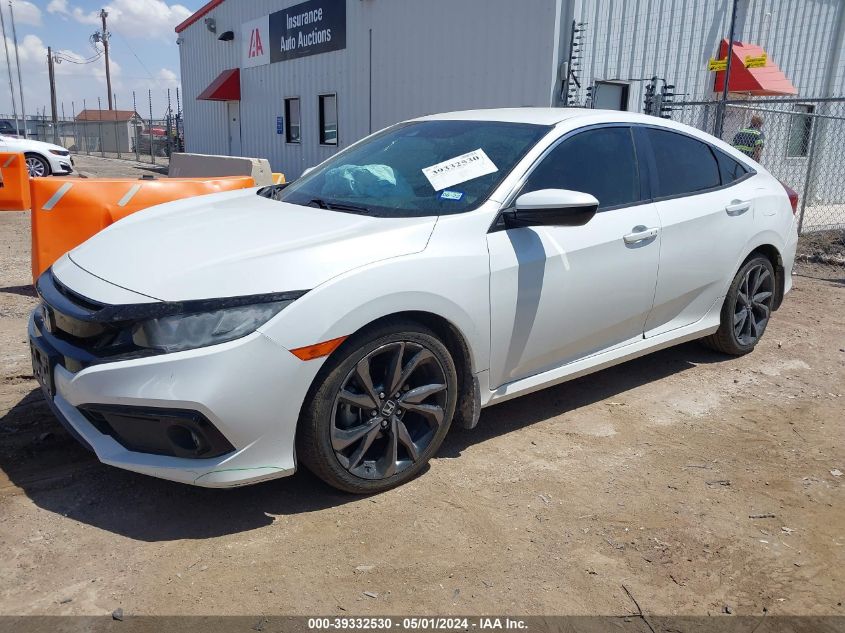 19XFC2F87KE036773 2019 HONDA CIVIC - Image 2