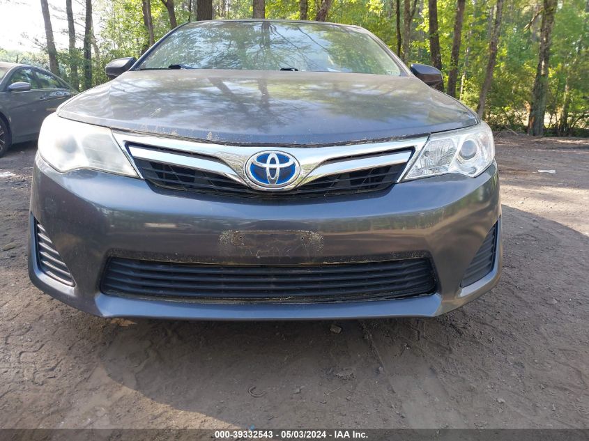 4T1BD1FK4CU020174 | 2012 TOYOTA CAMRY HYBRID