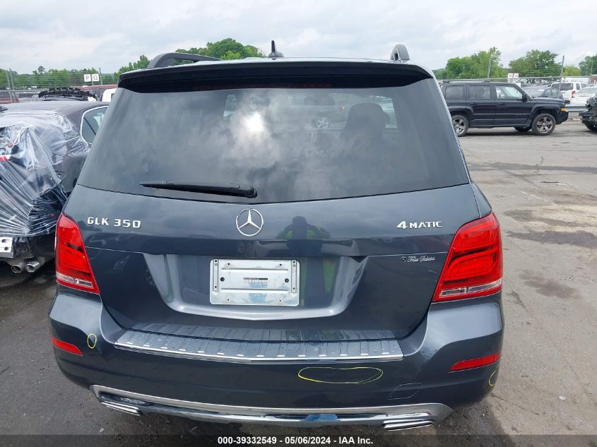 2015 Mercedes-Benz Glk 350 4Matic VIN: WDCGG8JB9FG343621 Lot: 39332549