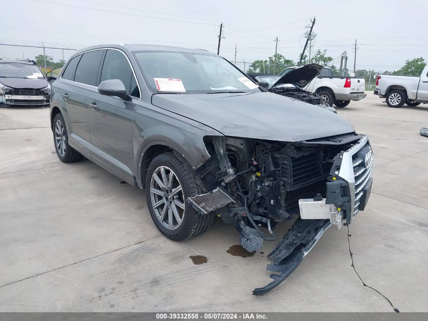 2018 Audi Q7 3.0T Premium VIN: WA1VAAF76JD018715 Lot: 39332558