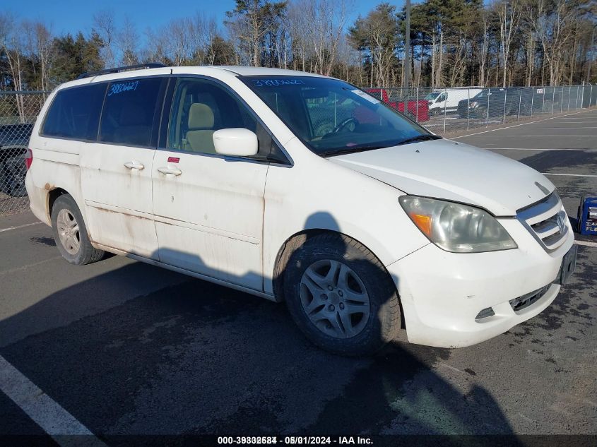 2007 Honda Odyssey Ex VIN: 5FNRL38417B055298 Lot: 39332584