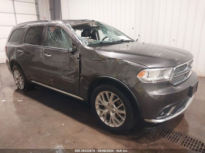 2015 Dodge Durango Citadel VIN: 1C4RDJEG8FC874319 Lot: 39332676