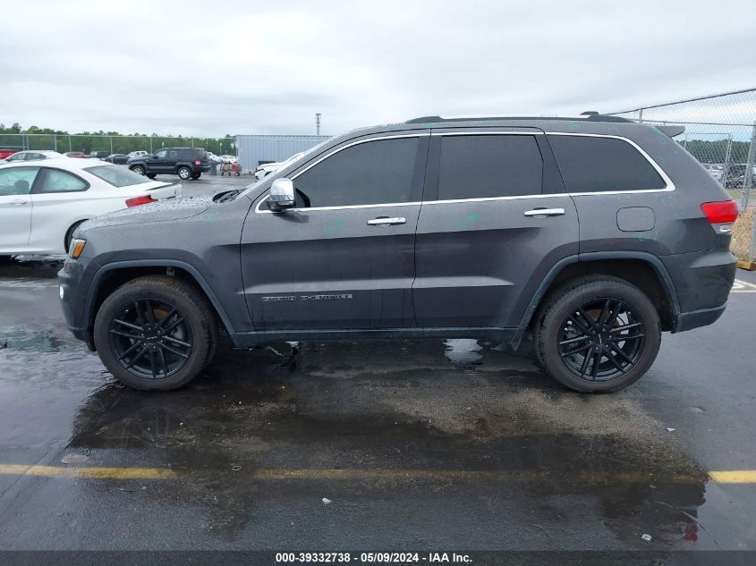 2017 Jeep Grand Cherokee Limited 4X4 VIN: 1C4RJFBG4HC824756 Lot: 39332738