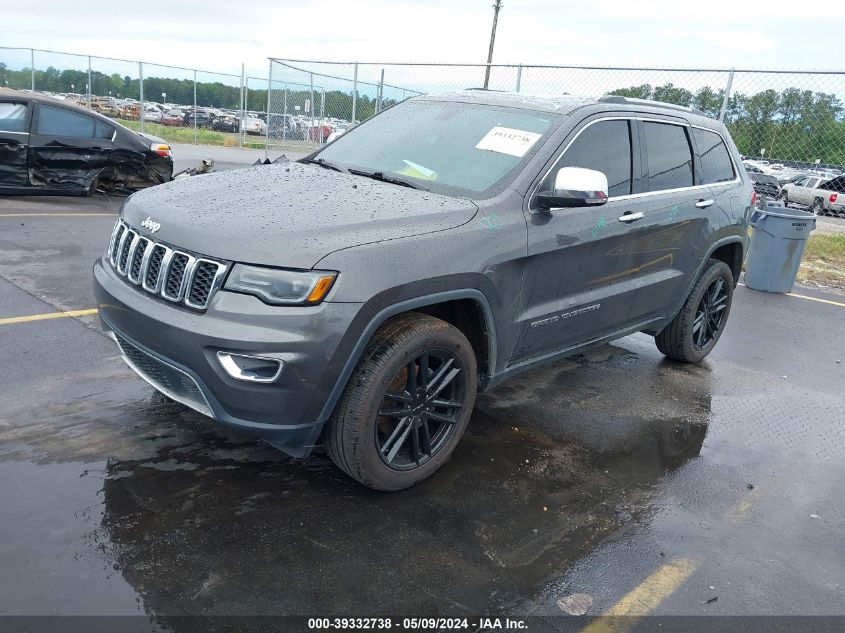 2017 Jeep Grand Cherokee Limited 4X4 VIN: 1C4RJFBG4HC824756 Lot: 39332738