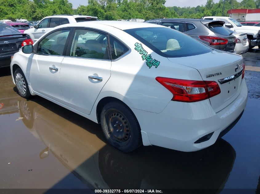 2016 Nissan Sentra S VIN: 3N1AB7AP5GY213046 Lot: 39332775