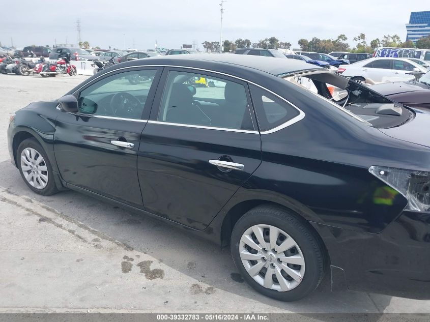 2019 Nissan Sentra S VIN: 3N1AB7AP6KY298326 Lot: 39332783