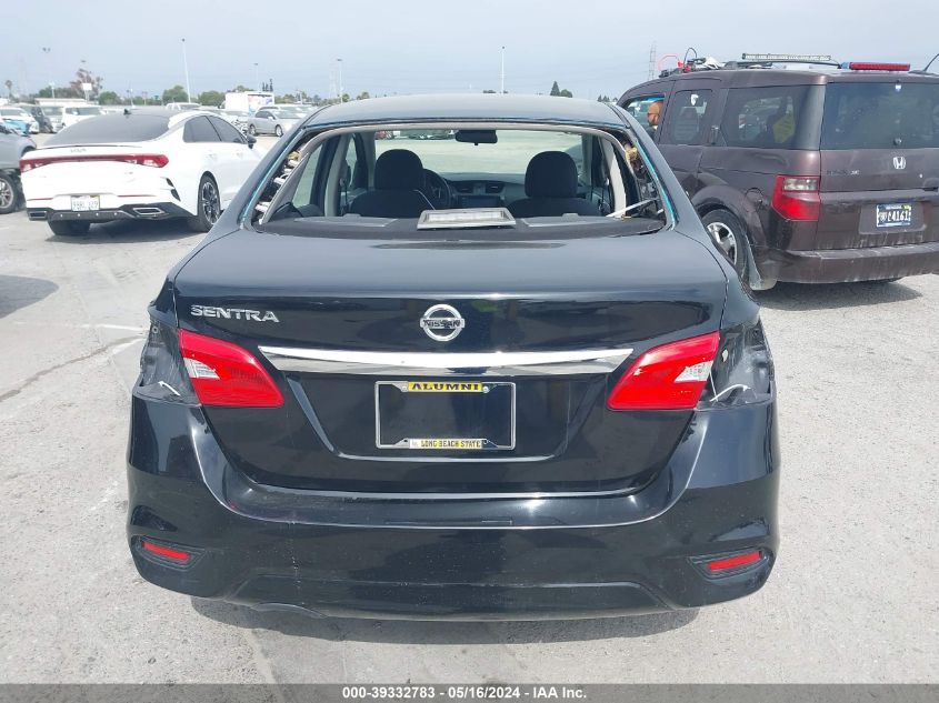 2019 Nissan Sentra S VIN: 3N1AB7AP6KY298326 Lot: 39332783