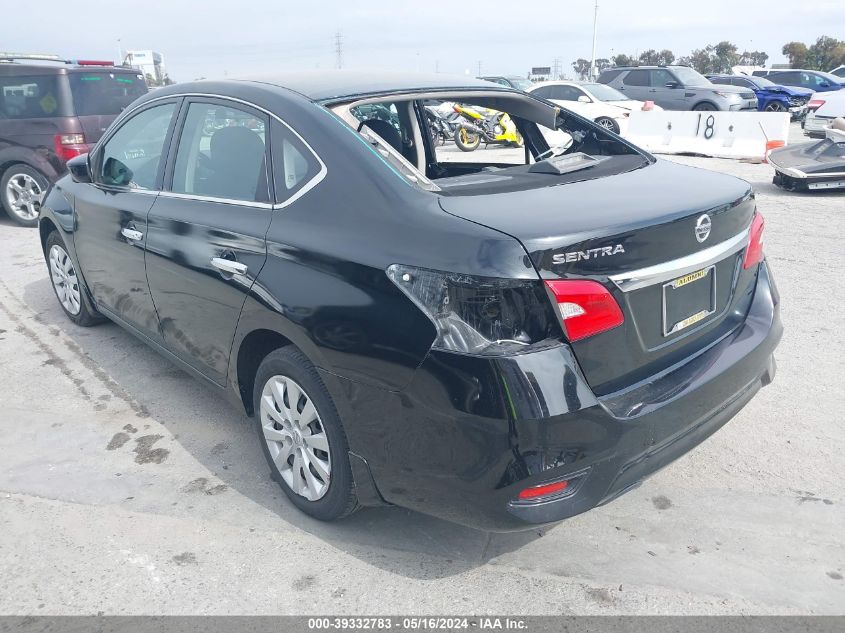 2019 Nissan Sentra S VIN: 3N1AB7AP6KY298326 Lot: 39332783