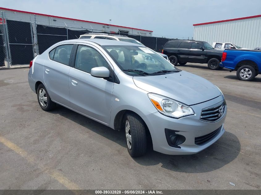 2017 Mitsubishi Mirage G4 Es VIN: ML32F3FJ9HHF07426 Lot: 39332828