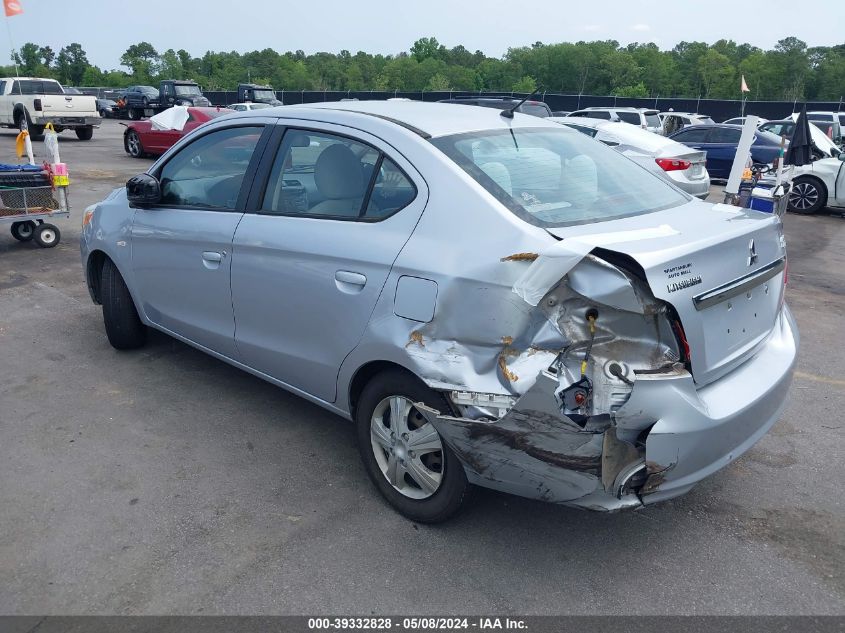 2017 Mitsubishi Mirage G4 Es VIN: ML32F3FJ9HHF07426 Lot: 39332828