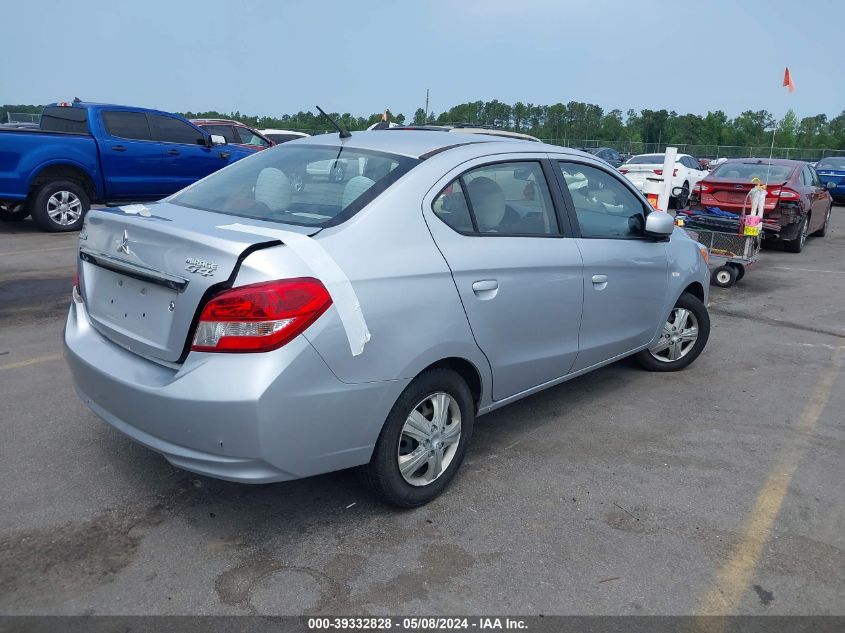 2017 Mitsubishi Mirage G4 Es VIN: ML32F3FJ9HHF07426 Lot: 39332828