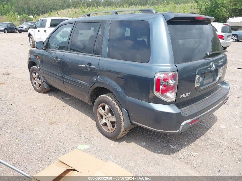 2006 Honda Pilot Ex-L VIN: 5FNYF28506B003553 Lot: 39332958