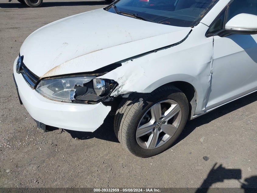 2015 VOLKSWAGEN GOLF SPORTWAGEN TDI S 4-DOOR - 3VWCA7AU8FM513441