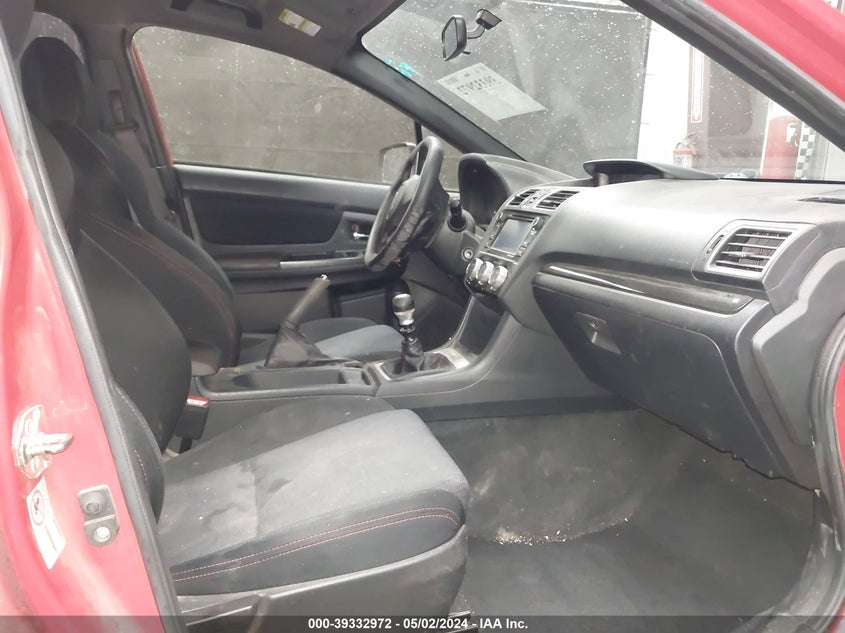 2017 Subaru Wrx VIN: JF1VA1B67H9815979 Lot: 39332972