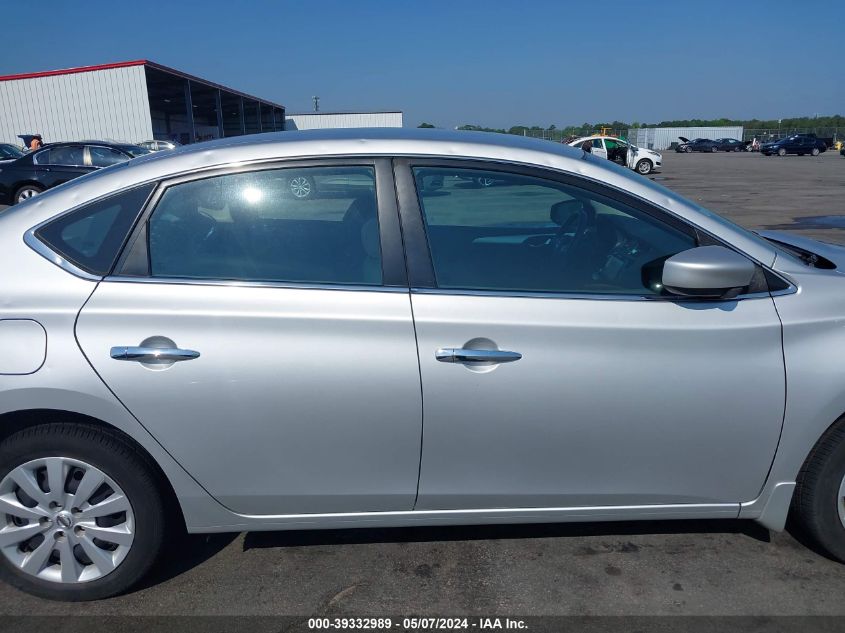 2019 Nissan Sentra S VIN: 3N1AB7AP9KY247046 Lot: 39332989