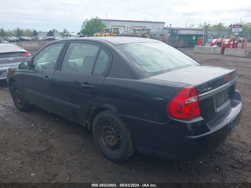 1G1ZS52F15F195698 | 2005 CHEVROLET MALIBU