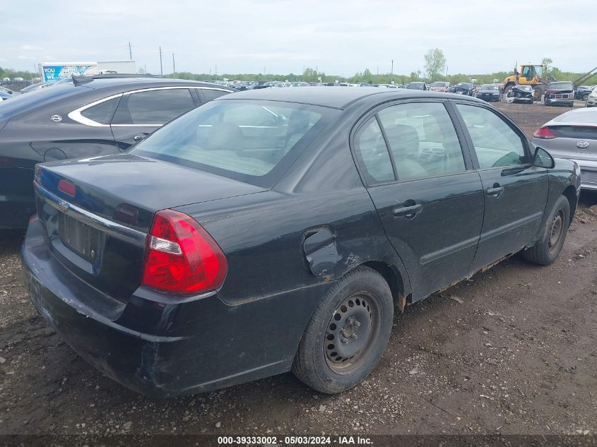 1G1ZS52F15F195698 | 2005 CHEVROLET MALIBU