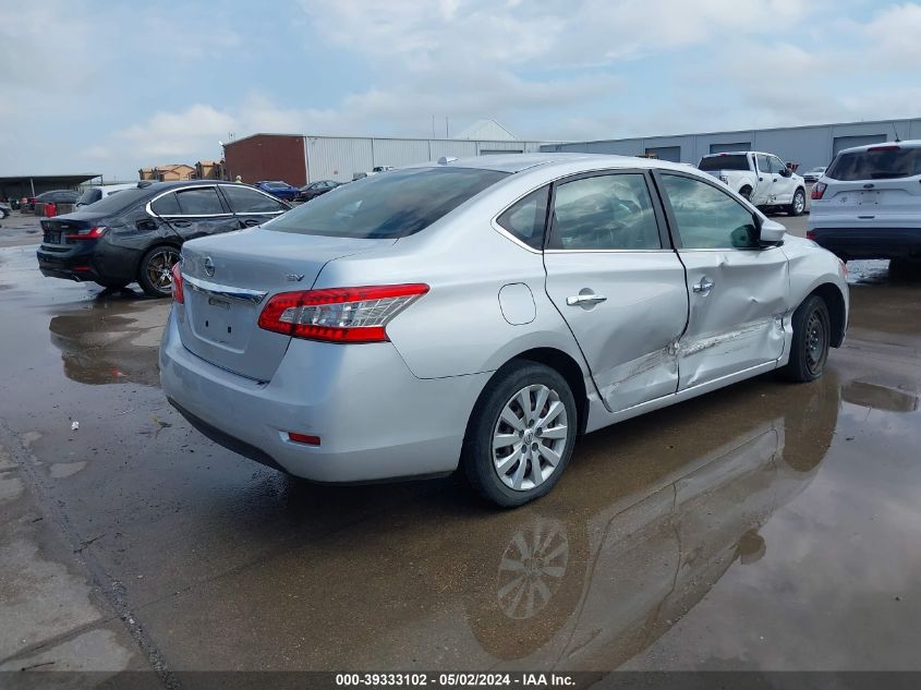 2015 Nissan Sentra Fe+ S/S/Sl/Sr/Sv VIN: 3N1AB7AP6FL660089 Lot: 39333102