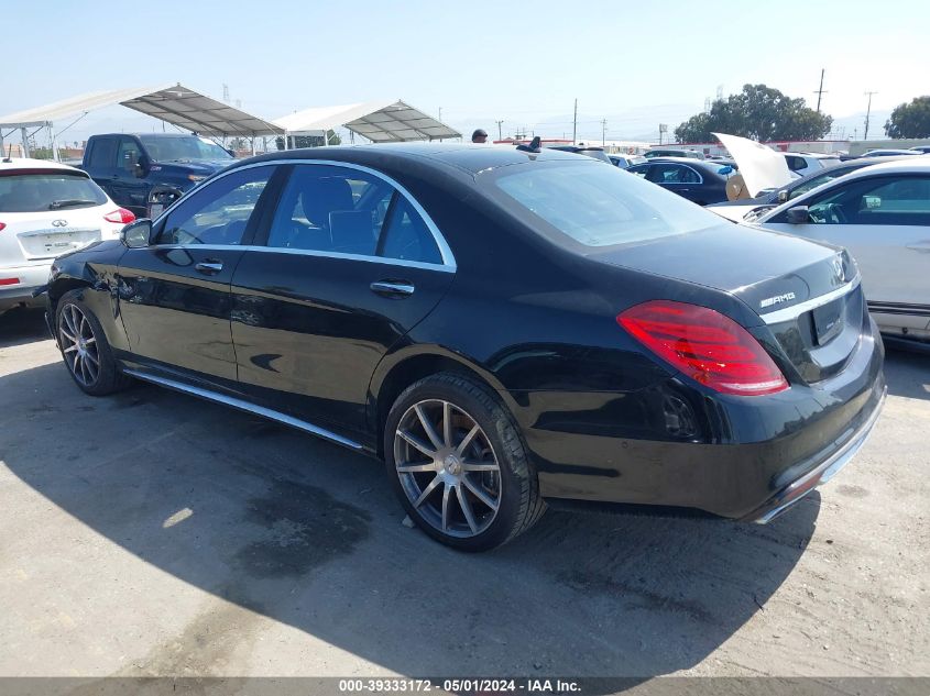 2017 Mercedes-Benz Amg S 65 VIN: WDDUG7KB0HA301769 Lot: 39333172