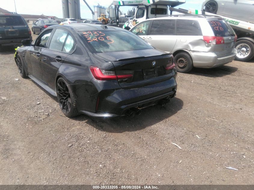 2023 BMW M3 Competition xDrive VIN: WBS43AY05PFP68575 Lot: 39333205