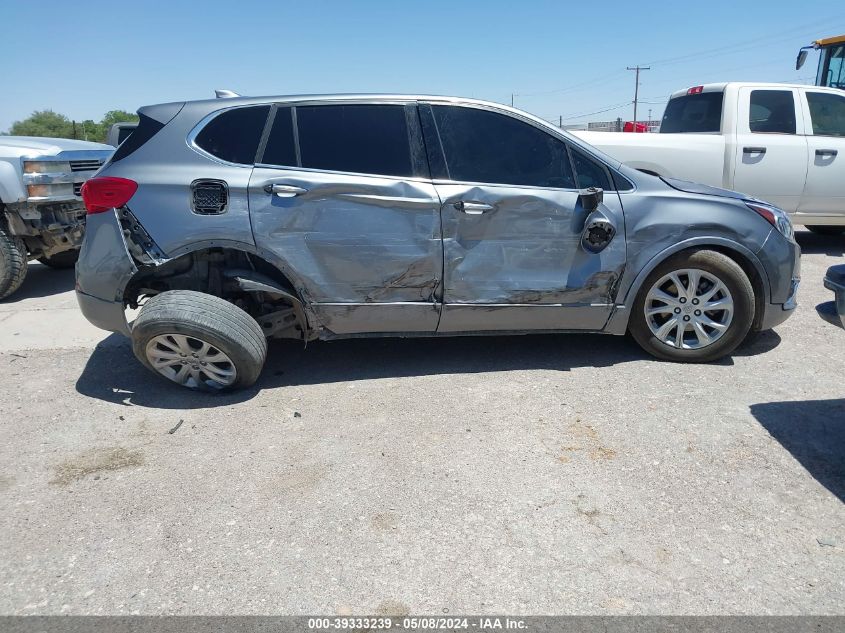 2019 Buick Envision Fwd Preferred VIN: LRBFXBSA6KD146243 Lot: 39333239