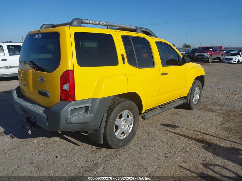 2008 Nissan Xterra S VIN: 5N1AN08U88C519896 Lot: 39333276