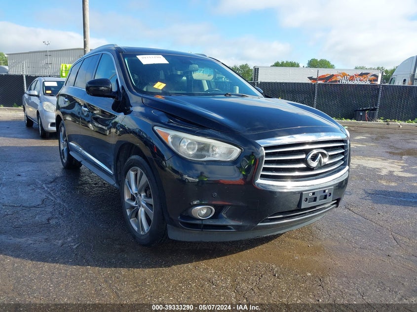 2013 Infiniti Jx35 VIN: 5N1AL0MM5DC349034 Lot: 39333290