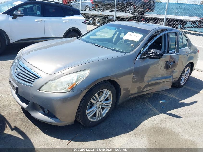 2010 Infiniti G37 Journey VIN: JN1CV6AP1AM403379 Lot: 39333323