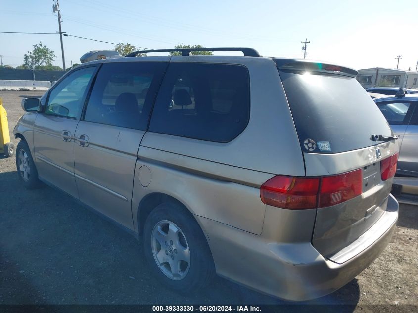 2000 Honda Odyssey Ex VIN: 2HKRL1865YH557787 Lot: 39333330