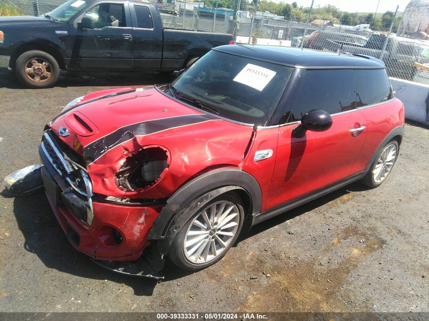 2015 Mini Hardtop Cooper S VIN: WMWXP7C54F2A40444 Lot: 39333331