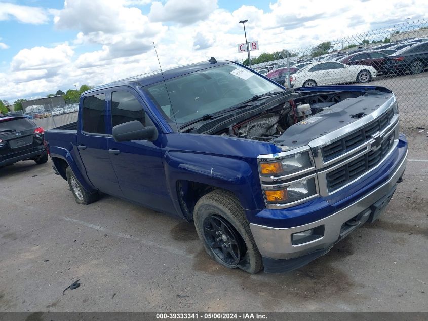 2014 Chevrolet Silverado 1500 2Lt VIN: 3GCUKREC3EG203759 Lot: 39333341