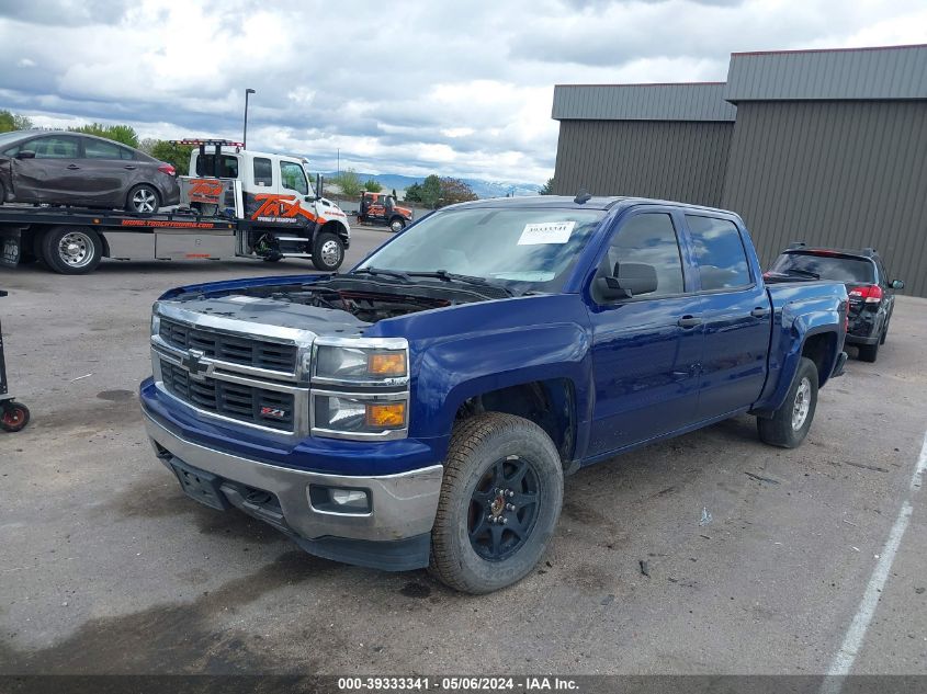 2014 Chevrolet Silverado 1500 2Lt VIN: 3GCUKREC3EG203759 Lot: 39333341