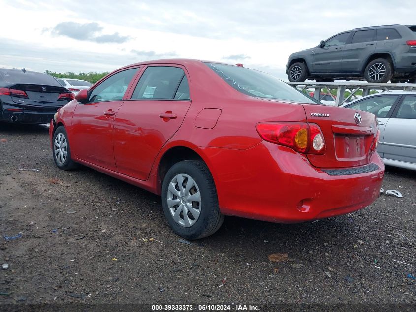 2010 Toyota Corolla Le VIN: 2T1BU4EE3AC304536 Lot: 39333373