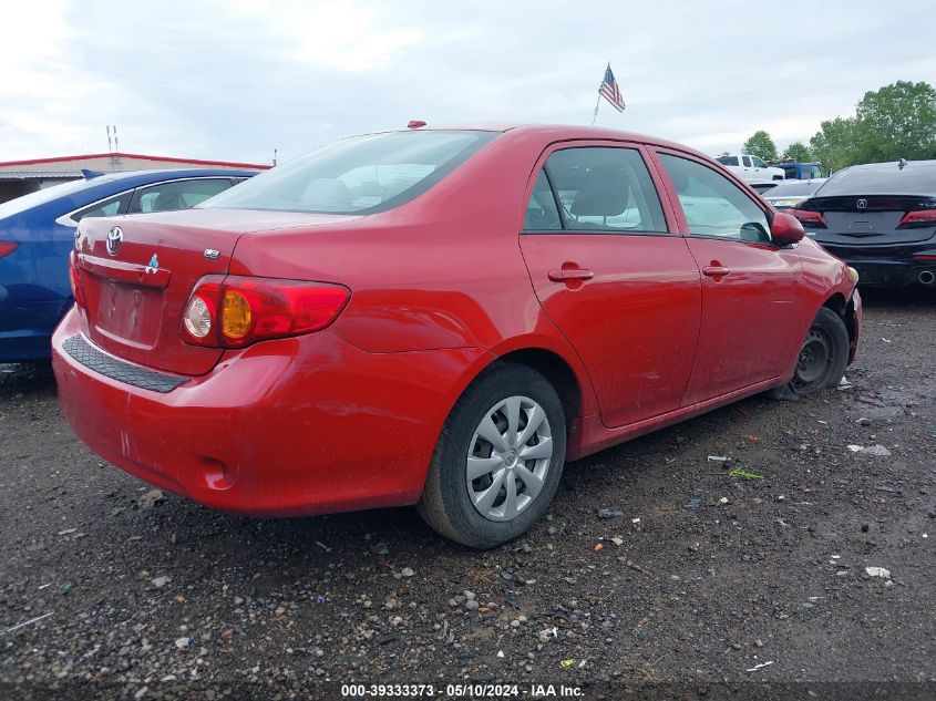 2010 Toyota Corolla Le VIN: 2T1BU4EE3AC304536 Lot: 39333373