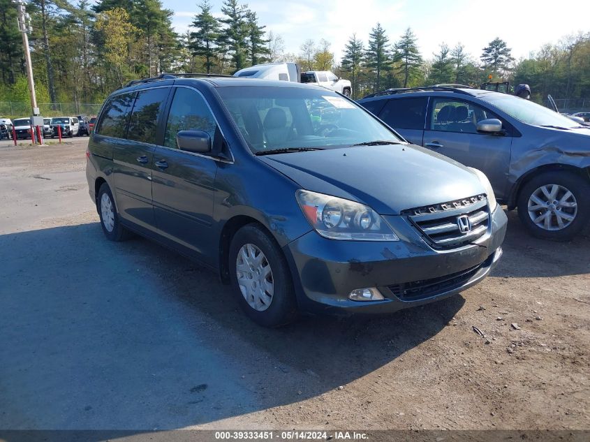 2006 Honda Odyssey Touring VIN: 5FNRL38826B124582 Lot: 39333451