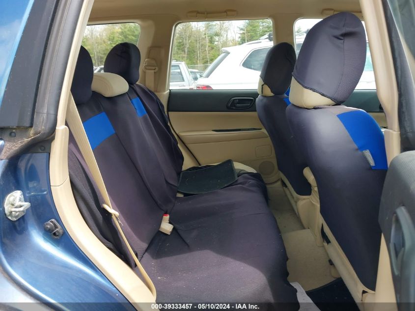 2007 Subaru Forester 2.5X VIN: JF1SG63697H735214 Lot: 39333457