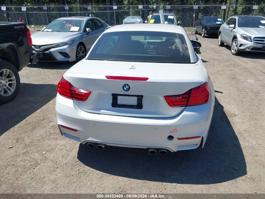 2015 BMW M4 VIN: WBS3U9C53FJ968120 Lot: 39333469