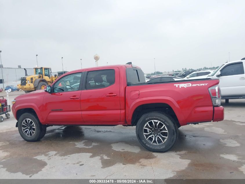 2021 Toyota Tacoma Trd Sport VIN: 5TFAZ5CN4MX095738 Lot: 39333478