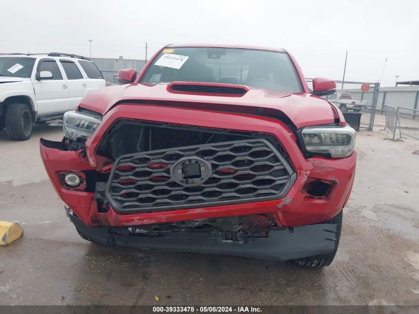 2021 Toyota Tacoma Trd Sport VIN: 5TFAZ5CN4MX095738 Lot: 39333478