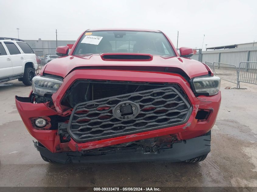 2021 Toyota Tacoma Trd Sport VIN: 5TFAZ5CN4MX095738 Lot: 39333478